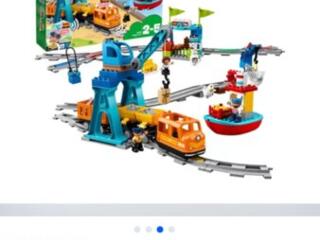 Лего грузовой поезд