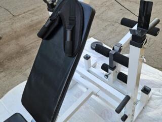 Многофункциональный силовой тренажер +гриф +50кг из Германии.