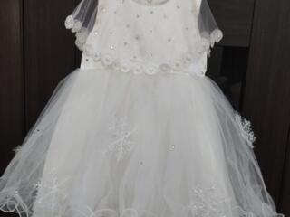 Платье снежинки на первый утренник!