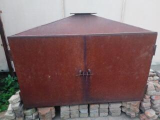 ШКАФ металлический толщ. 2-х мм., р-р 1560*900*500 мм