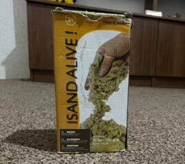Кинетический песок Sand Alive / Kinetic Sand, б/у