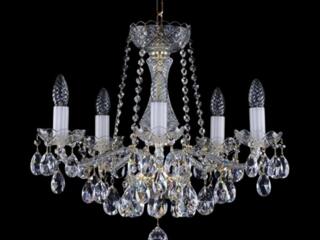 Новая люстра 5-рожковая