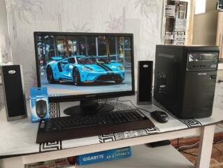 Шустрый ПК - ОЗУ 8 Гб. Ssd+hdd - Монитор 22 дюйма + КОЛОНКИ