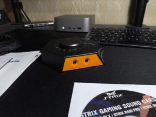 Продам звуковую карту Asus Strix Raid DLX!