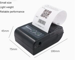 Термопринтер портативный Synco YHDAA YHD-5808L black