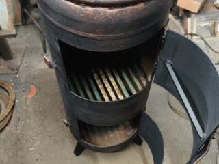 Продам буржуйку из газового баллона толщина 3 мм