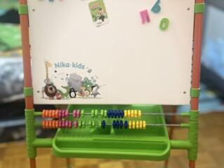 Доска - знаний, двусторонний мольберт для детей