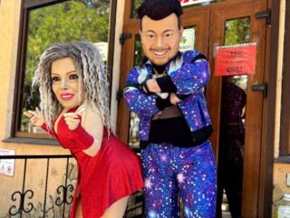 Аниматоры, Белый мишка, Ростовые куклы шоу звёзды.