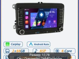 Автомобильные магнитолы. АНДРОИД на ФОЛЬКСВАГЕН ТОУРАН и другие авто.