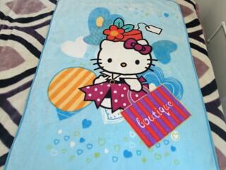 Детский двухсторонний плед Hello Kitty