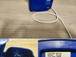 Продам чайник, кипятильник без переключателя. Не выключается при кипении просто