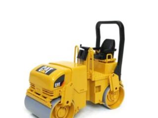 Машинка каток асфальтоукладчик двухвальцовый CAT, Bruder