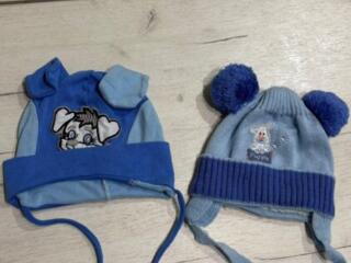 Весенние шапочки по 50 рублей на мальчика (6-12 мес)