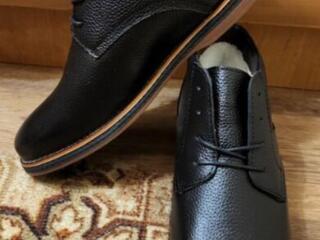 Мужские ботинки, кожа, размер 40-41