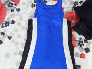 Детское трико для борьбы, синее (почти новое)