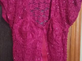 Нарядная блуза -топ 42р-р, застёжка на липучке.