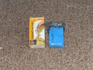 Кинетический песок Sand Alive / Kinetic Sand, б/у