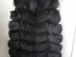 Жилет меховой натуральный, размер 44-46 /МL