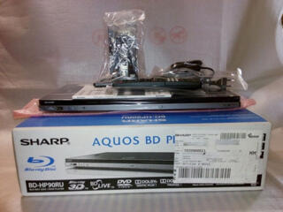 Стильный 3D Blu-ray Player Sharp в упаковке - нулячий