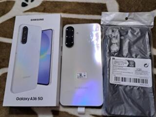 Новый! Samsung A36, 6/128, белый, без торга