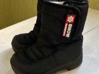 Зимние сапожки на меху. Размер 27