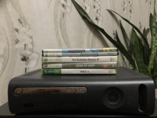 Xbox 360 Zephyr 2008 (редкая, 15A) + 5 игр + джойстик. Для моддинга R