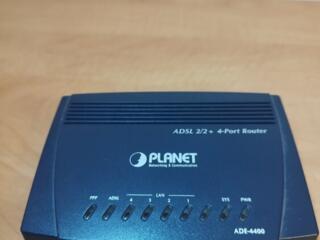 ADSL 2/2+ маршрутизатор Planet ADE-4400A стабильный интернет дома.