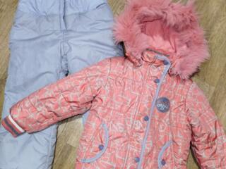 Продам зимний комплект на рост 110, но большемерит