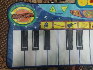 Музыкальный коврик-пианино