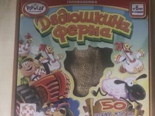 Продам новую настольную игру, пазлы..