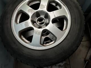 Продам диски с резиной R15 5x100 3 шт