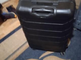 GINO ROSSI Средний чемодан GIN-M-001-05-BLACK Черный