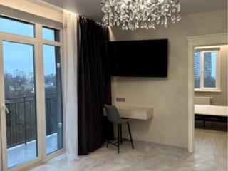 Первая аренда! Евродвушка с террасой в ЖК Олимпиец, рн парка Победы