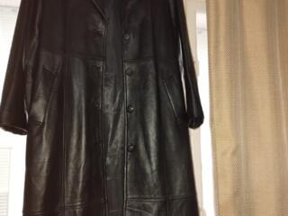 Кожаный плащ