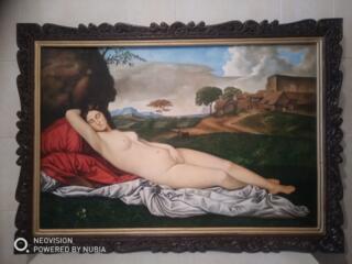 Картина. Живопись. Холст. Масло. \ Спящая Венера. \