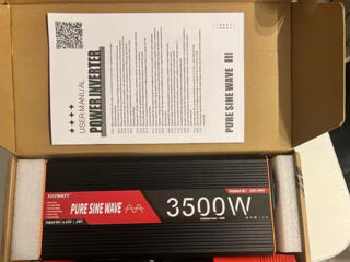 Инвертeр чистый синус 12В/220В Eafc 3000w sinus