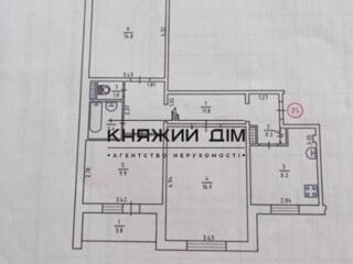 Продаж 3 кімнатної квартири з ремонтом, в Дарницькому р-н. по вулиці .
