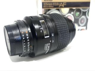 Объектив Nikon AF Micro-Nikkor 105mm f/2.8D макро портретник