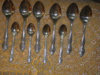 Винтаж посуда и столовые приборы времён СССР.