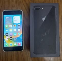 iPhone 8 plus, 64Gb, б. у. в хорошем сотоянии - 1600 лей
