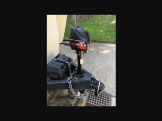 Подъемник для трейлера и прицепа с ручным и электроприводом 12 вольт.