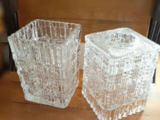 Хрустальные плафоны 5шт. Плафоны стеклянные.