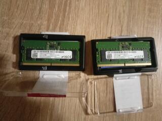 продам игровые ПАРНЫЕ МОДУЛИ памяти для ноутбука 16 Гб ДДР 5 MHz 5600