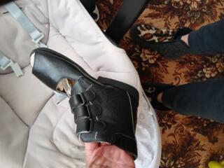 Детская ортопедическая обувь кожаная