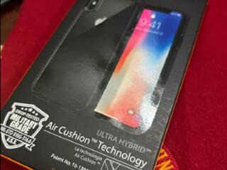 Защитка к Айфон12(12Про). Наушники APPLE ОРИГИНАЛ. Нов. Чехол к XS, X.