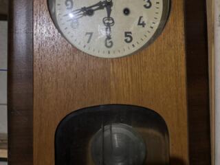 Старинные настенные часы Очз с боем, всё в оригинале. Бельцы