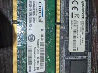 ОПЕРАТИВНАЯ ПАМЯТЬ для ноутбука DDR3 4GB и 2GB