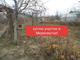 Куплю участок в Меренештах