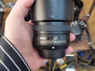 Nikon F 50mm 1.8 классический полтинник