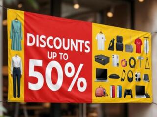 Наружные баннеры под ключ!